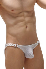 Bikini Chaines Bee Blanc