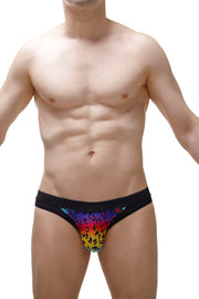 Manol Leoparden-Regenbogen-Bikini