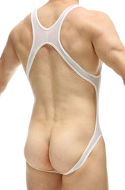 Bodyjockstrap Perruel Net Weiß