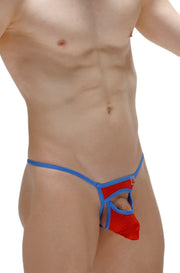 Roter String-Tanga von Frion