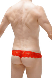 Roter String-Tanga von Lelling