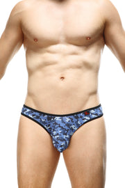 Tanga Chill Camo Azul