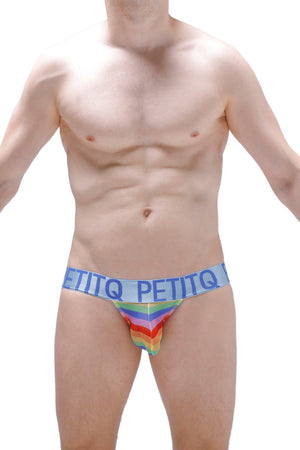 Jockstrap Net Rainbow - PetitQ Underwear - Lingerie masculine sexy et sous-vêtements pour homme originaux
