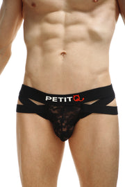 Jockstring Bost Encaje Negro