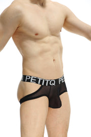 Jockstring Lunan Net Noir