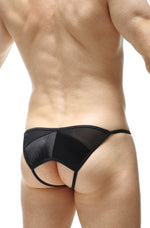 Kini Isle Netz Satin Schwarz