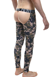 Legging Ouvert Camouflage