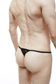 Tanga Split Encaje Negro