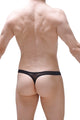 Tanga de red Dome negro