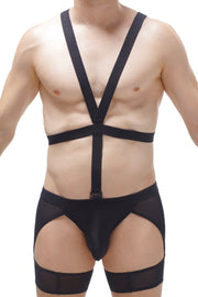 Mece Harness Tanga Schwarz