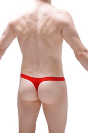 Tanga Lasso Cockring Biene Rot