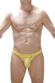 String Sillas Bambou Jaune